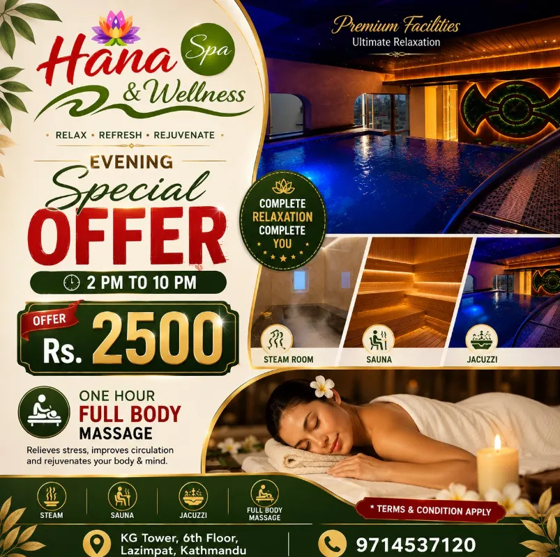 Evening Offer 2PM TO 10PM